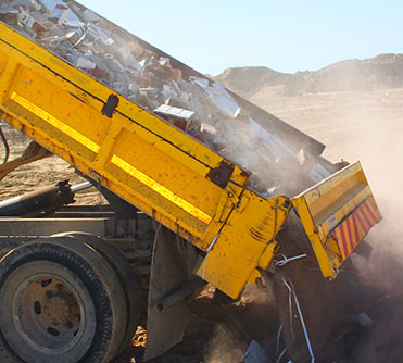 Smaltimento dei calcinacci